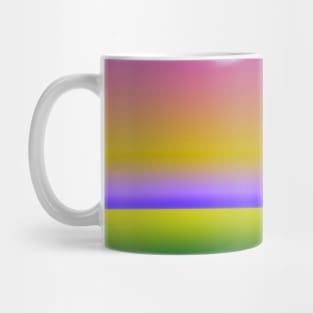 green pink blue yellow texture art Mug